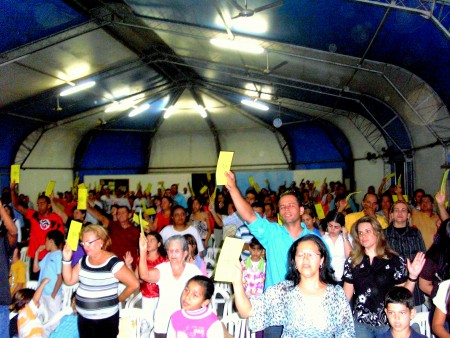 Tenda Quadrangular-Araçatuba-SP